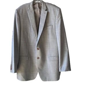 Lauren Ralph Lauren 100% Wool Gray/Brown Sports Coat. Jacket. Blazer. 48XL